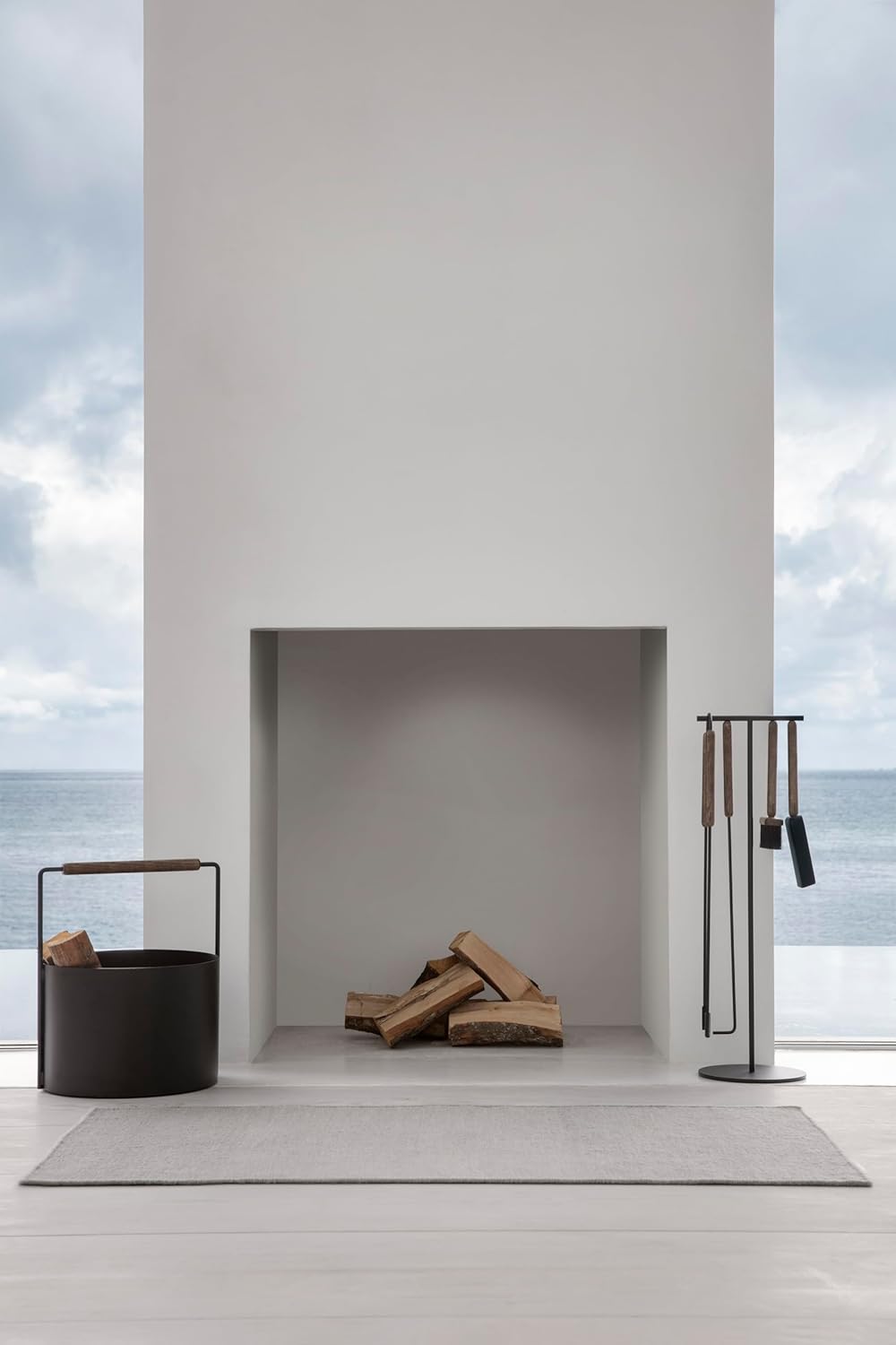 Blomus Ashi Kaminbesteck Dunkelbraun One Size