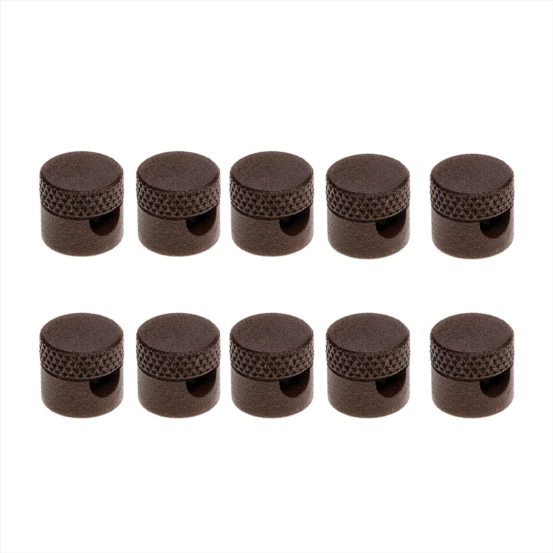 AMARCORDS - 10 Aluminium Deckenpins mit sichtbarer Kabelanpassung. Deckenbefestigung für Lampen und