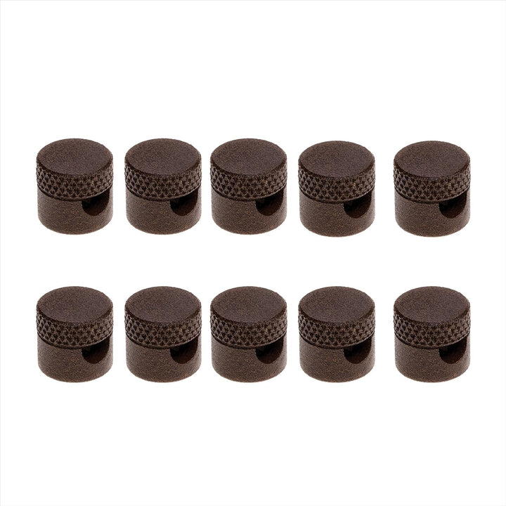 AMARCORDS - 10 Aluminium Deckenpins mit sichtbarer Kabelanpassung. Deckenbefestigung für Lampen und