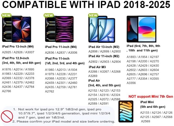 KIROSA Apple Pencil 2. Generation, 2023 Upgrade iPad Stift mit Schnellladung, Neigung Handflächenabw