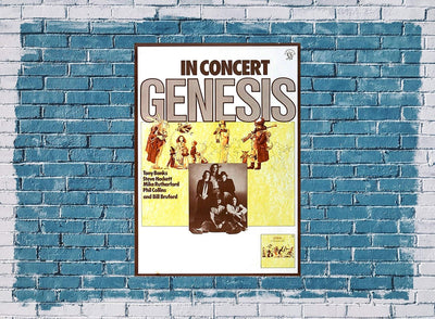 Genesis - Trick of The Tail, 1976 » Konzertplakat/Premium Poster | Live Konzert Veranstaltung | DIN