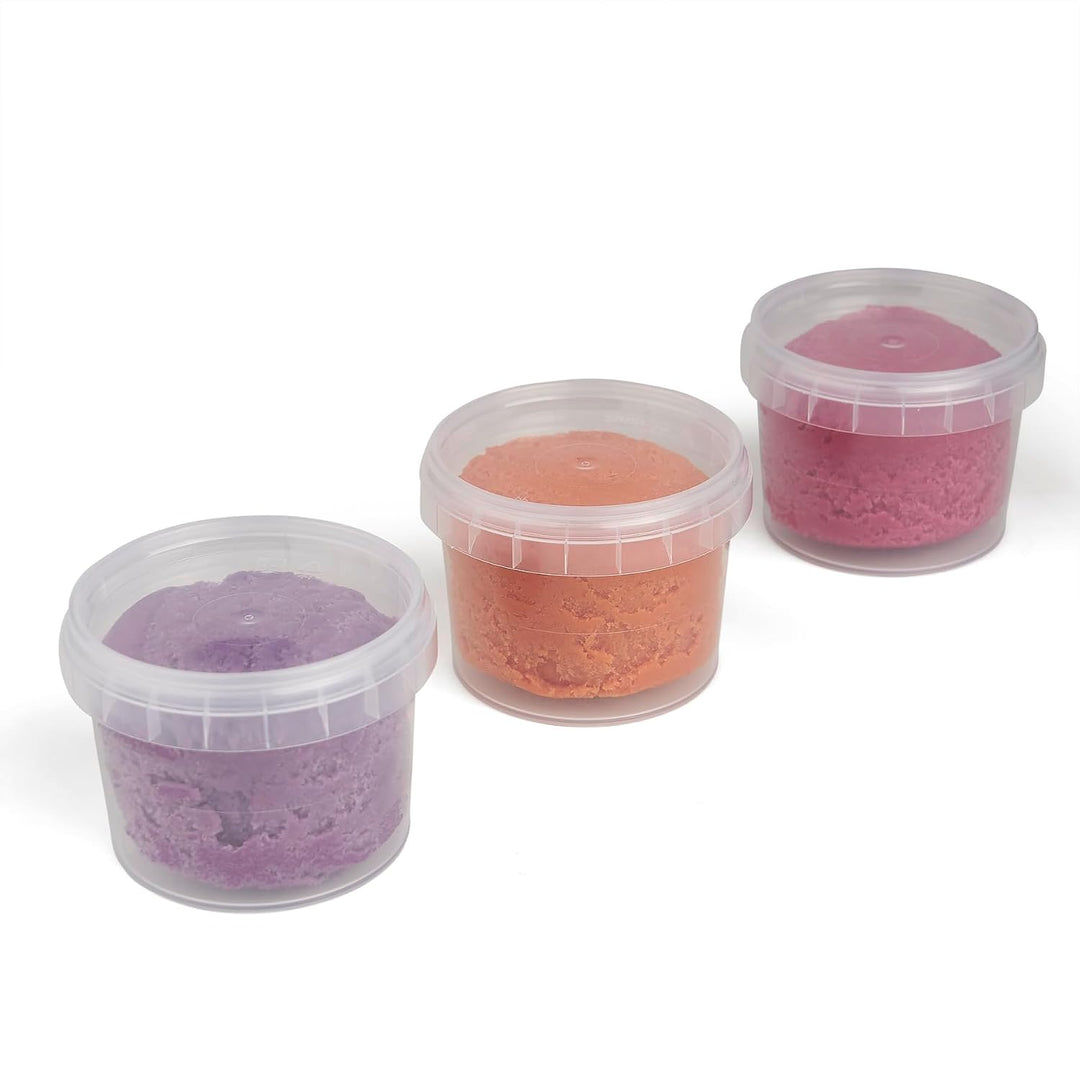 GRÜNSPECHT Bio-Soft-Knete, 4 Farben aus natürlichen Rohstoffen, Lebensmittelqualität, weich, mischba