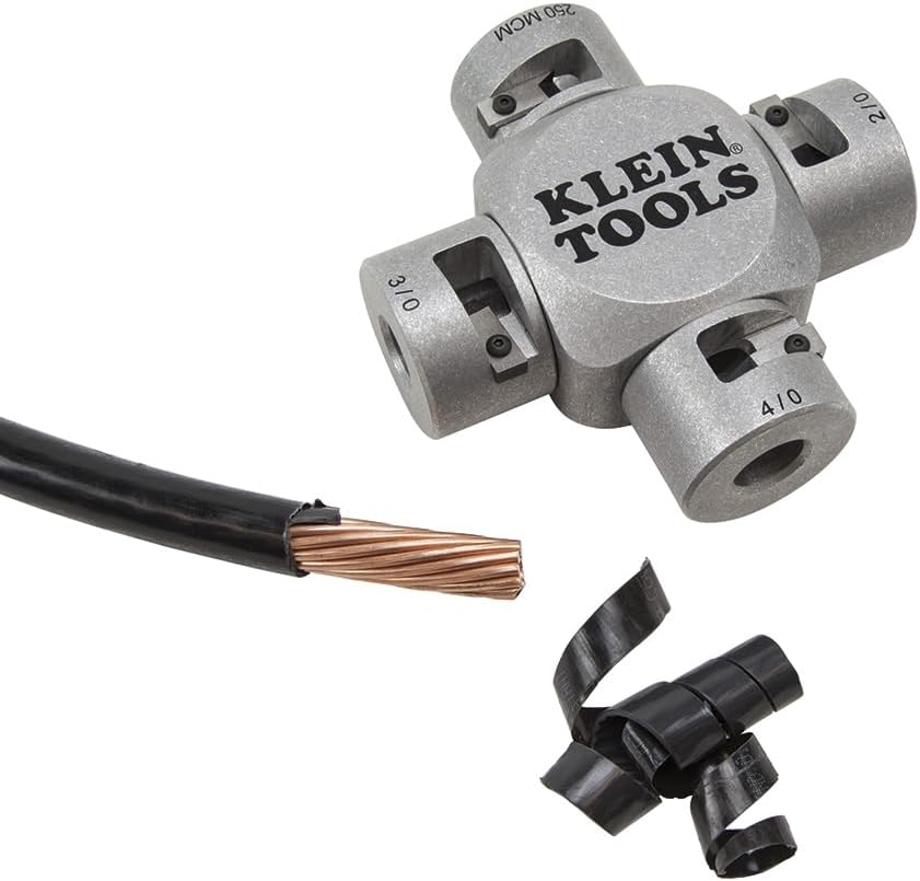 Klein Tools 21051 Grosser Abisolierzange (2/0-250 MCM)
