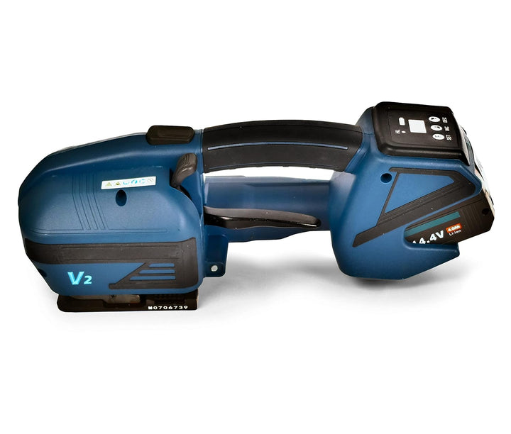 Akku Umreifungsgerät DeTec. DT-UMV2 Umreifungsmaschine Handumreifungsmaschine Handumreifer Bandspann
