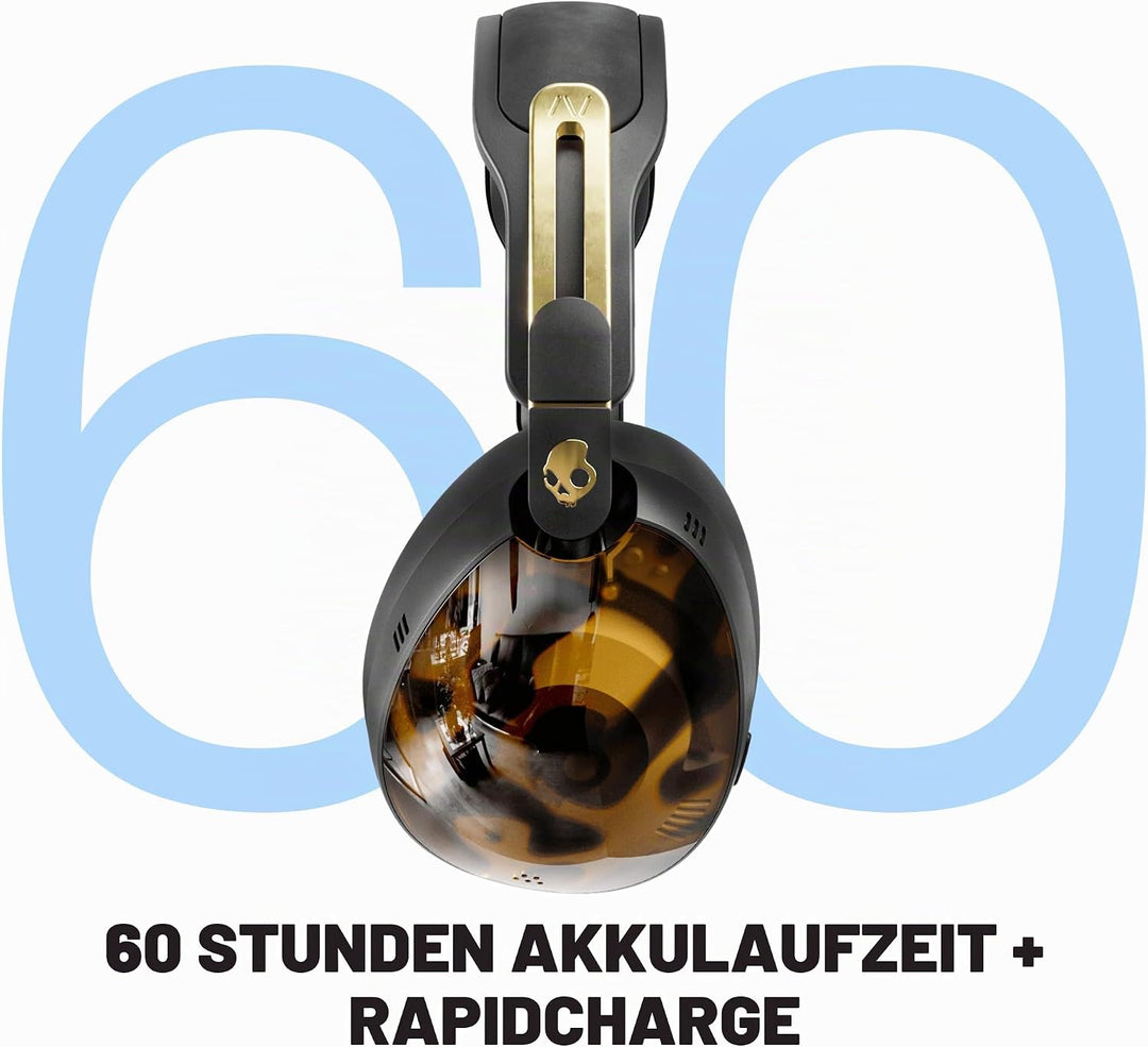 Skullcandy Aviator 900 ANC kabelloser Over-Ear-Bluetooth-Kopfhörer, THX Spatial Audio mit Head Track