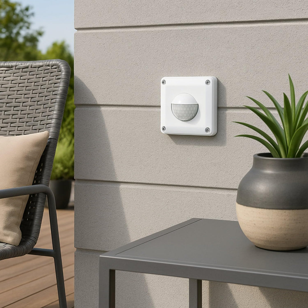 Unterputz Bewegungsmelder IP65, LED geeignet