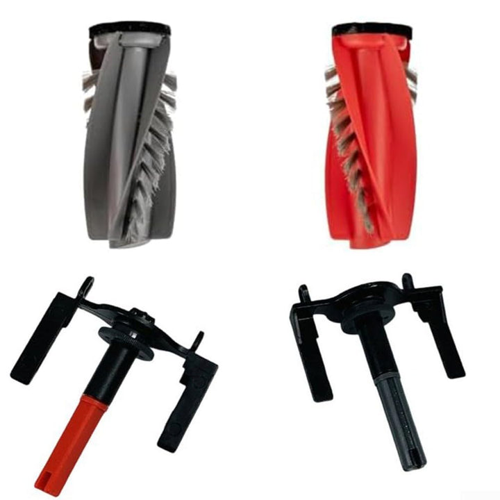 Hauptbürste und Halter Ersatz-Kit für Roborock für Saros für 10R Saugroboter, Seitenrollenbürste Mon