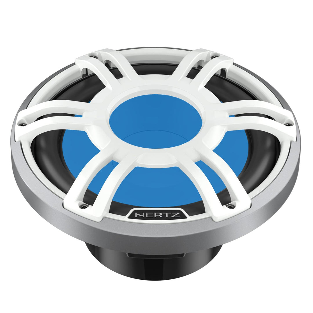 Hertz HMS 10 S2-LD-SW.1-25 cm Passiv Subwoofer mit 600 Watt (RMS: 300 Watt) - weiss