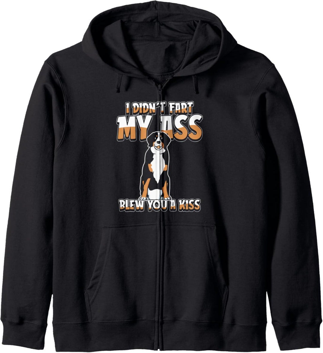 Hunderasse Hund - Vierbeiner Berner Sennenhund Kapuzenjacke