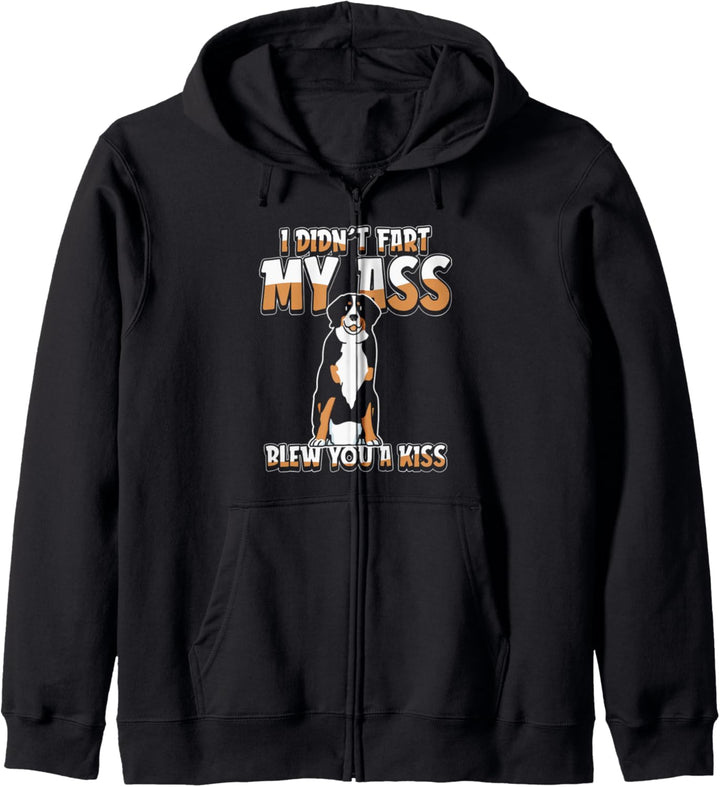 Hunderasse Hund - Vierbeiner Berner Sennenhund Kapuzenjacke