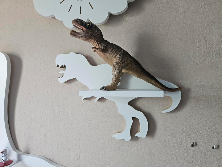 Wandregal Dinosaurier Tyrannosaurus Rex, Elegance- Skandinavischer Stil