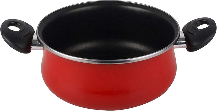 Megafesa Praga - Kasserolle mit Deckel, Durchmesser 20 cm, Farbe granatrot