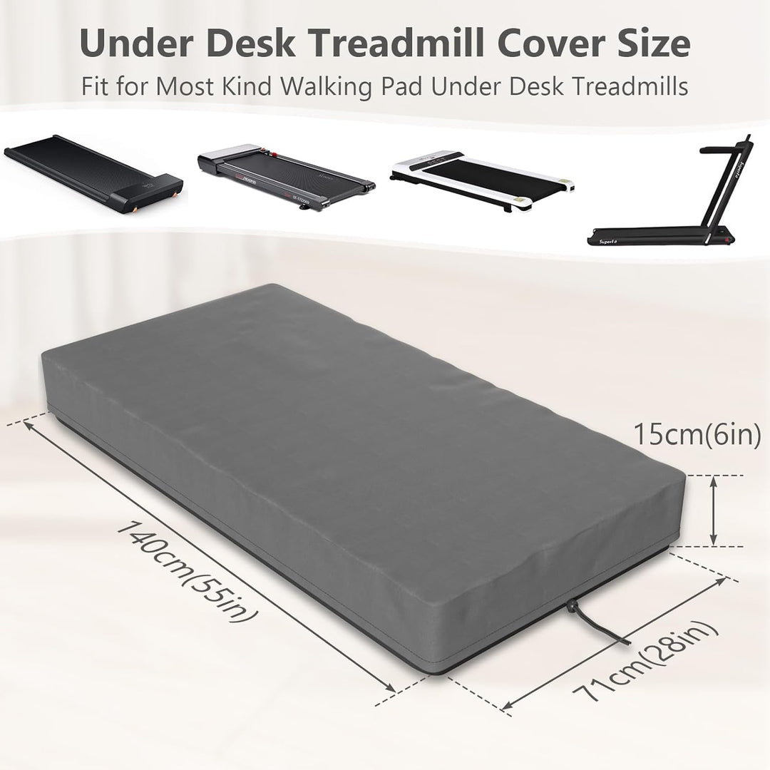 Laufbandabdeckung, Walking Pad Cover 420D Laufband-Abdeckung für Laufband Klappbar, Wasserdicht, Sta