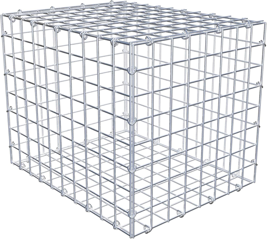 GABIONA Steinkorb-Gabione eckig, Maschenweite 5 x 5 cm, Tiefe 40 cm, Gabione 50 x 40 x 40 cm (L x H