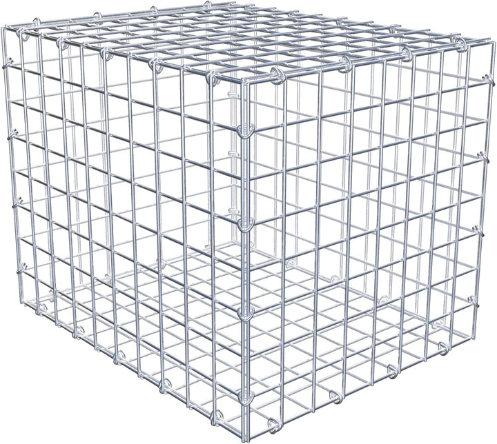 GABIONA Steinkorb-Gabione eckig, Maschenweite 5 x 5 cm, Tiefe 40 cm, Gabione 50 x 40 x 40 cm (L x H