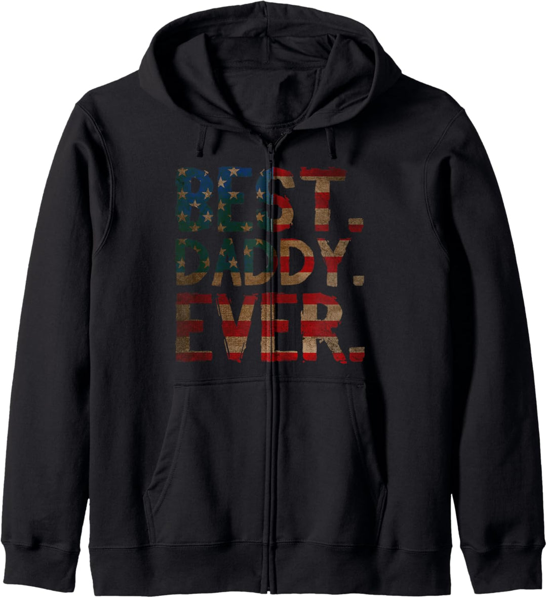 4. Juli Vatertag USA Papa - Best Daddy Ever Kapuzenjacke