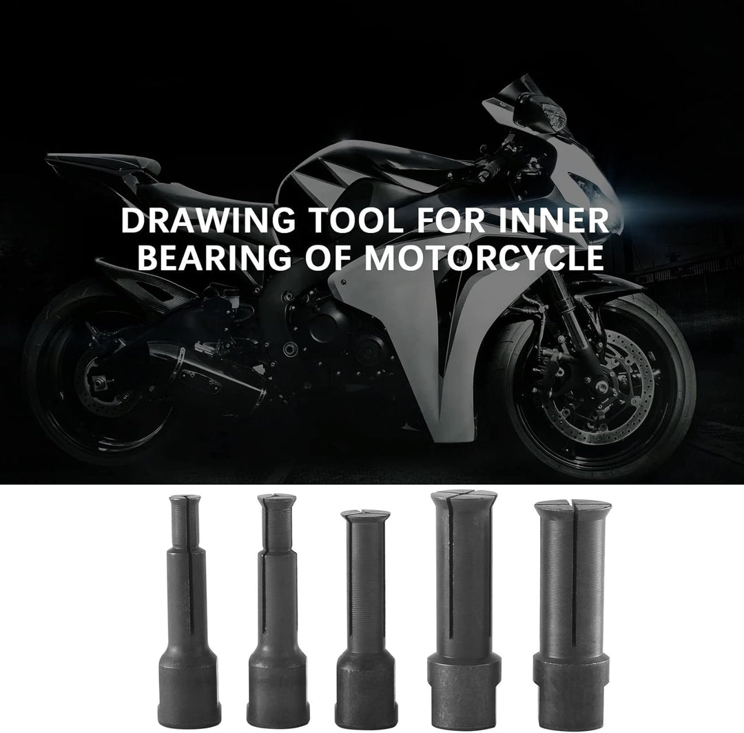 Pvczool 1 SäTze Motorrad Innen Lager Abzieher Werkzeug Entferner Kit 9Mm 23Mm Durchmesser