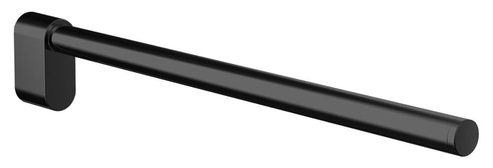 emco Flow Handtuchhalter, 1-armig, starr, 320 mm, 275013332, Farbe: Schwarz 320 mm 1 Armig Schwarz,