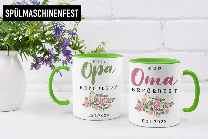 Trendation - Ihr werdet Oma und Opa 2022 Geschenke Schwangerschaft Verkünden Überraschung Baby Du Wi