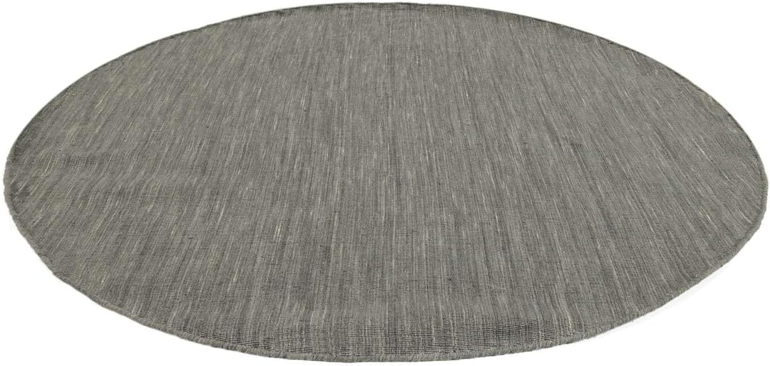 RugVista Handloom Flat, Teppich, Kelim Modern, Ø 250 cm, Rund, Mittlerer Stapel, Wohnzimmer, Esszimm