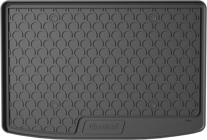 Gledring Rubbasol (Gummi) Kofferraumwanne kompatibel mit Nissan Juke II 2019- (Höhe variabele Ladebo