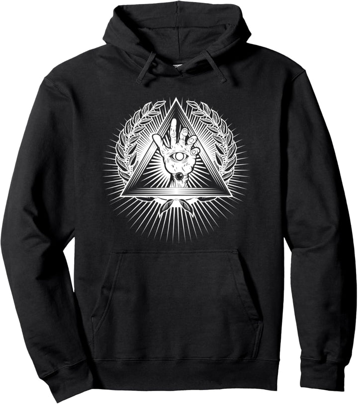 Boho - Alle sehen Augen-Handschutz Mystic - Blackcraft Pullover Hoodie