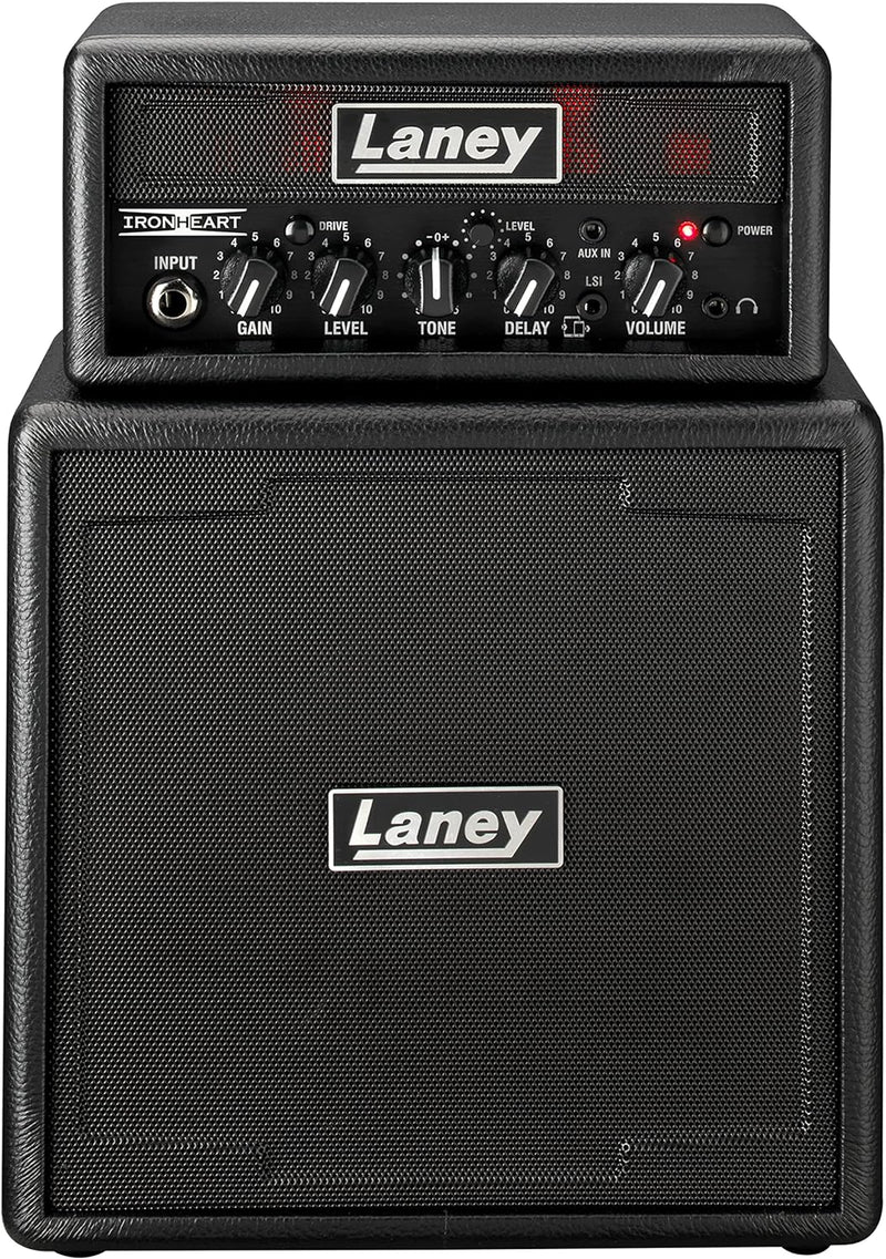 Laney MINISTACK - Batteriebetriebene Gitarren Amp mit Smartphone-Schnittstelle - Ironheart Edition I