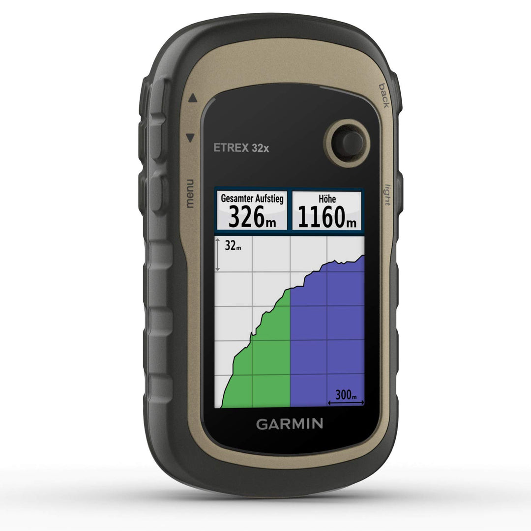 Garmin eTrex 32x-robustes, wasserdichtes GPS-Outdoor-Navi mit 2,2" (5,6 cm) Farbdisplay mit Tastenbe