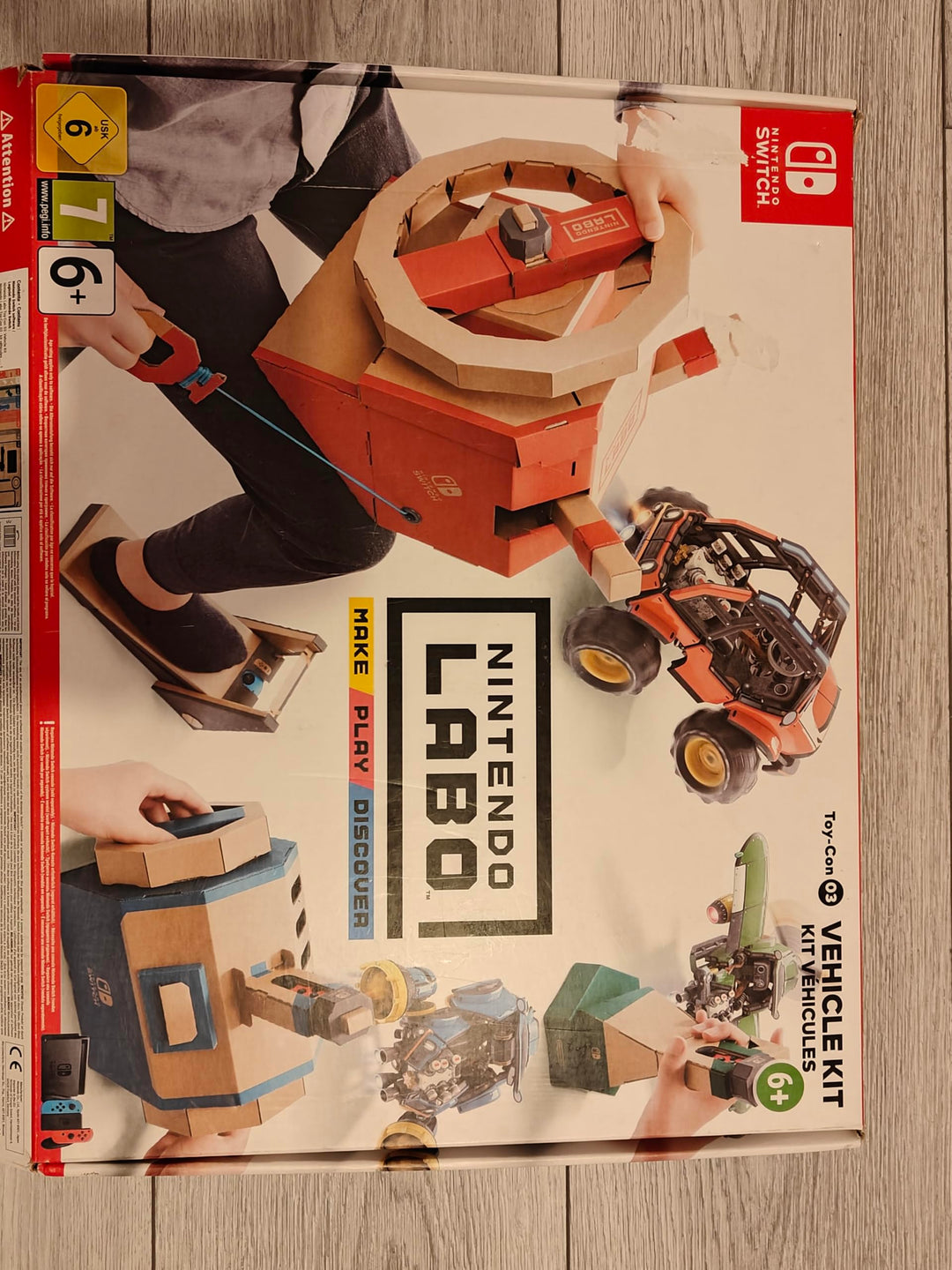 Nintendo Labo: Toy-Con 03: Fahrzeug-Set - [Nintendo Switch]