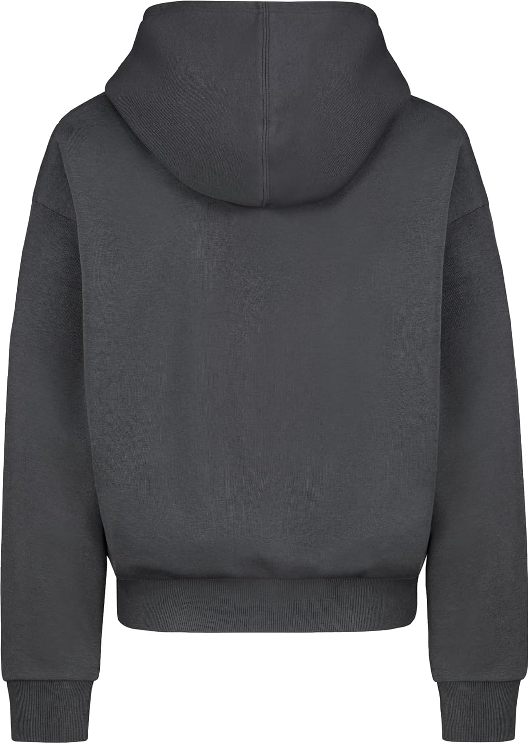 Sublevel Damen Basic Pullover Hoodie mit Mini-Print XS Dark-grey, XS Dark-grey