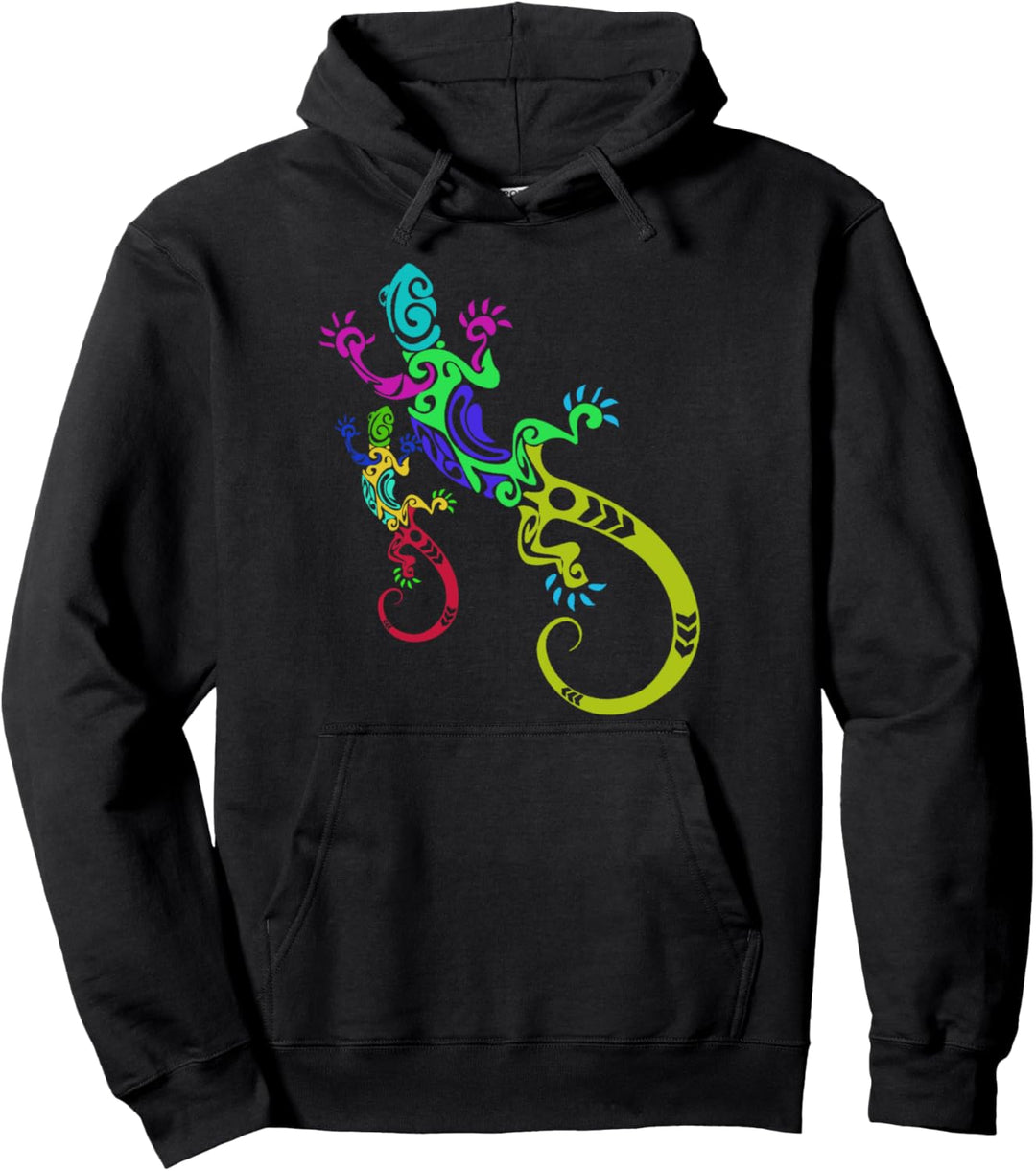 Netter Gecko Tee Wildlife Eidechse Pullover Hoodie