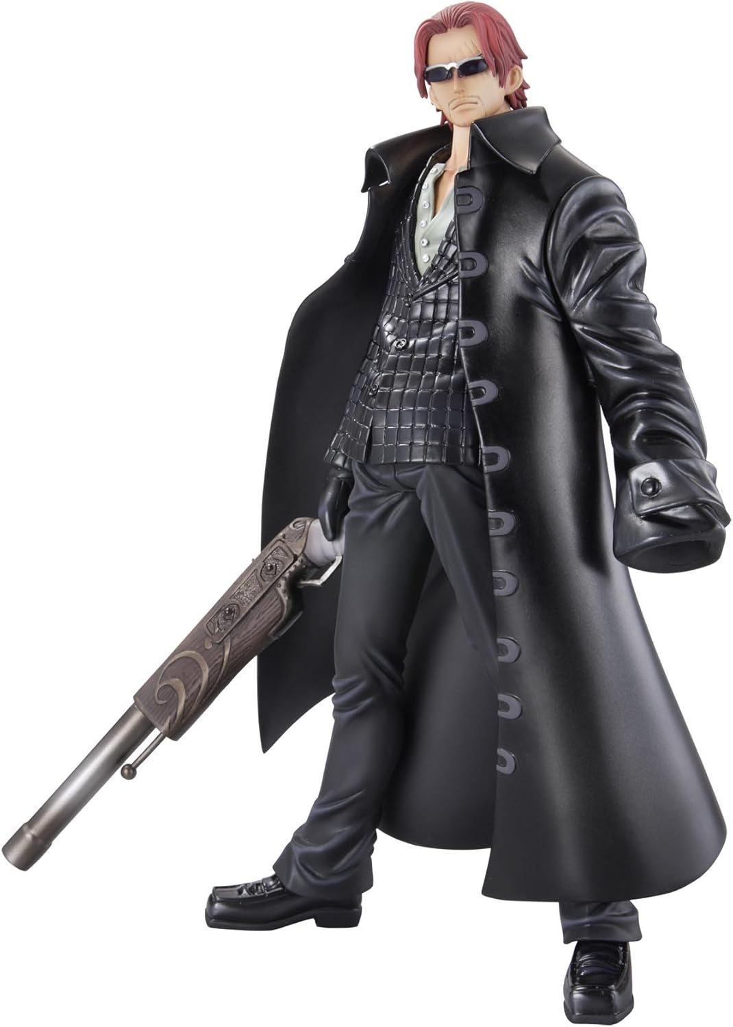 Megahouse One Piece Excellent Model P.O.P PVC Statue 1/8 Red Haired Shanks Strong Edition 24 cm