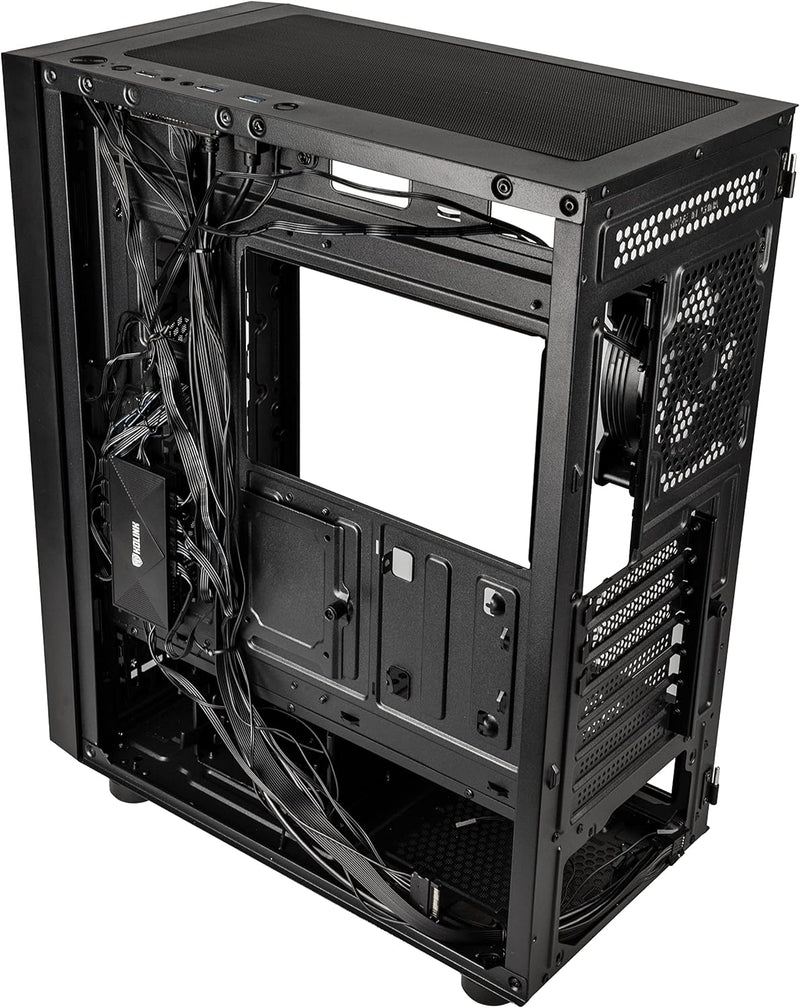 KOLINK Observatory Duo ARGB Midi-Tower - E ATX Gehäuse - Computer Case - Gaming PC Gehäuse Glas - Vi