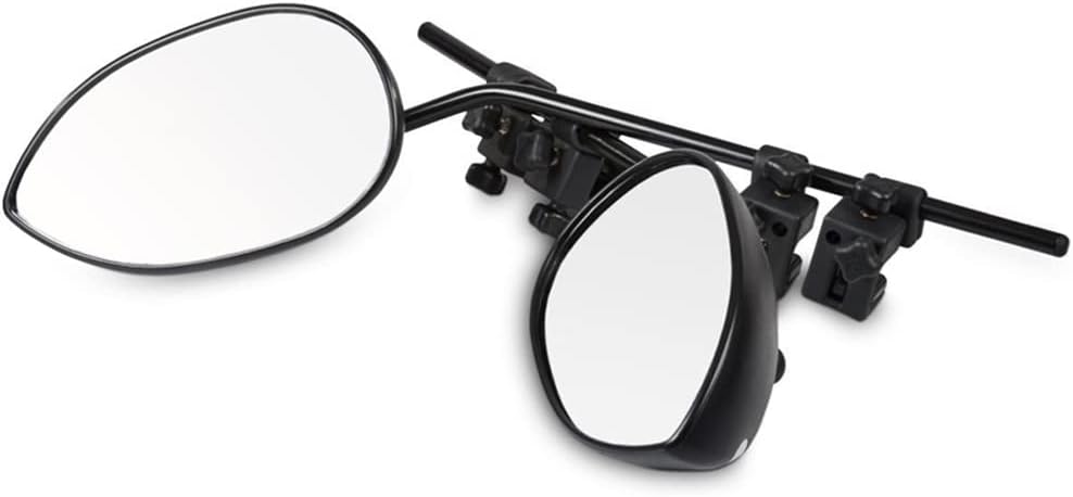 Milenco Universalspiegel, front, Weiss, Aero 4 Mirror Convex XXL, 2er-Set