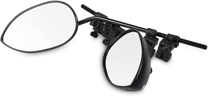 Milenco Universalspiegel, front, Weiss, Aero 4 Mirror Convex XXL, 2er-Set