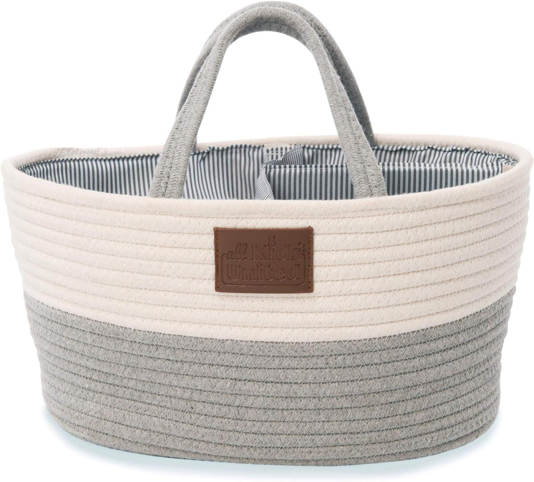 all Kids United Baby Wickel-Organizer; Windelkorb Babykorb Wickel-Tasche für Windeln &amp; Wickel-Utensi