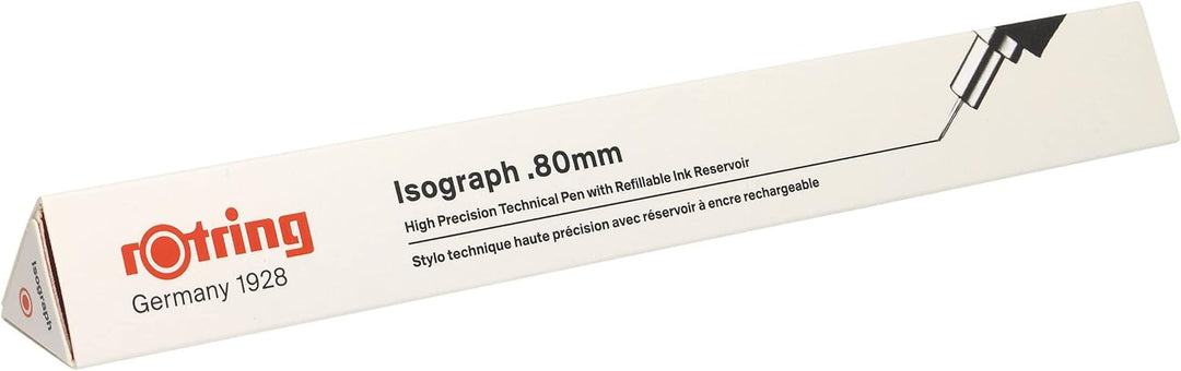 rOtring Isograph technischer Zeichenstift | 0,80 mm nachfüllbare Fineliner, 0,80 mm