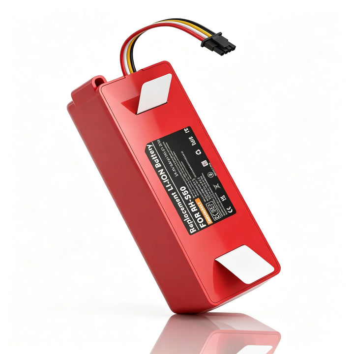 Upgrade 14,4V 6800mAh (97,92Wh) Ersatzakku kompatibel mit Xiaomi Roborock S7, S5, S5 Max, S50, S51,
