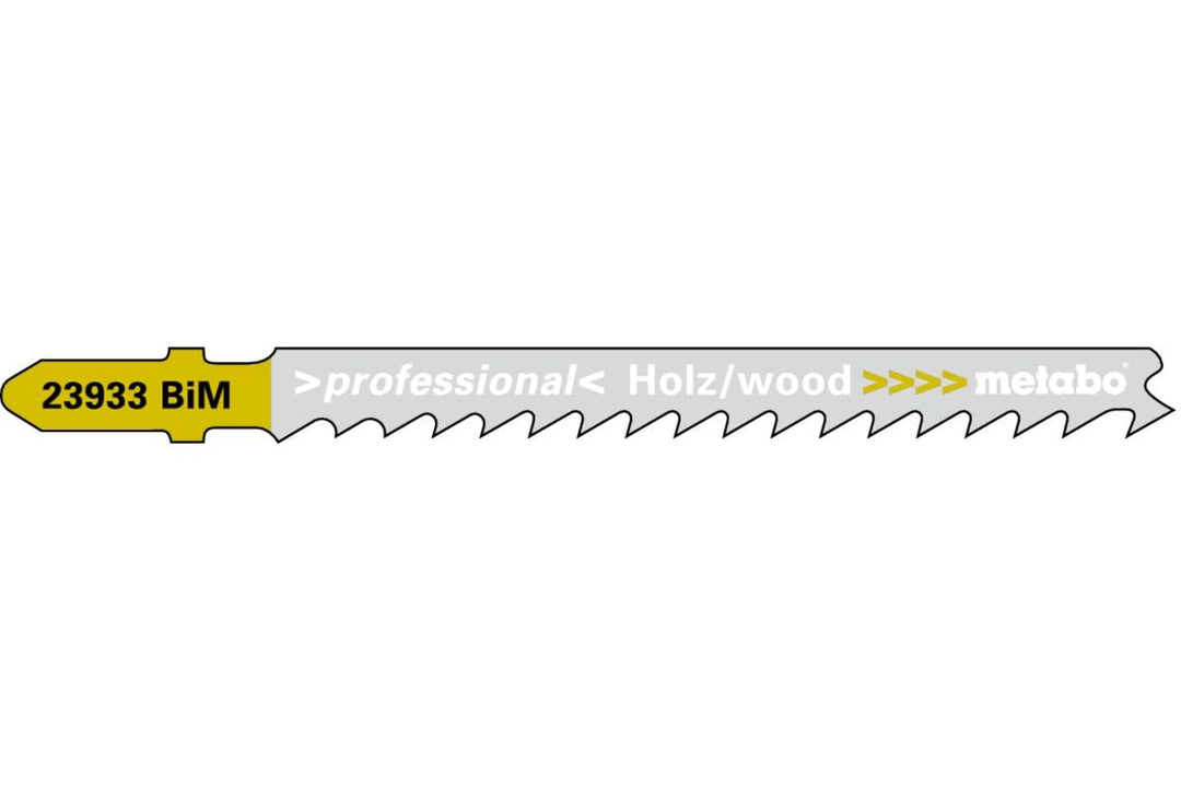 Metabo 5 Stichsägeblätter Holz 74 mm progressiv, 623933000