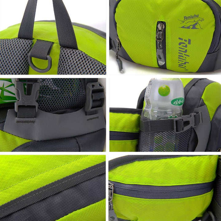multifunktionale Militärstil Canvas-Pack Gürteltasche Wasser Widerstand Fanny Packungen mit Flaschen