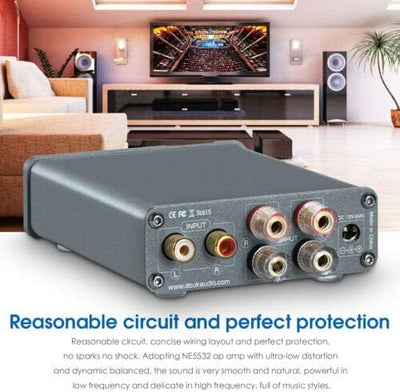 Nobsound Mini Chassis TPA3116 HiFi Verstärker 2.0 Channel Stereo Audio Digital amp HiFi Power Amplif