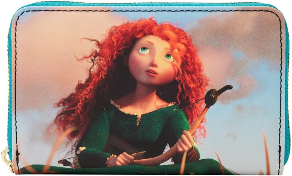 Loungefly Disney Porte-temonnaie Brave Merida Prinzessin Szene Einheitsgrösse Mehrfarbig, Einheitsgr