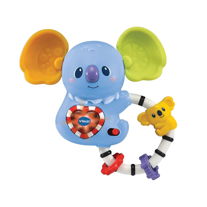 VTech Kimi Interaktive Rassel, Baby-Rassel mit Bewegungssensor, beleuchtete Taste in Herzform, Babys