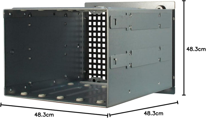 Inter-Tech 88887107 Case IPC Server 3U-30248 (48cm), o.PSU