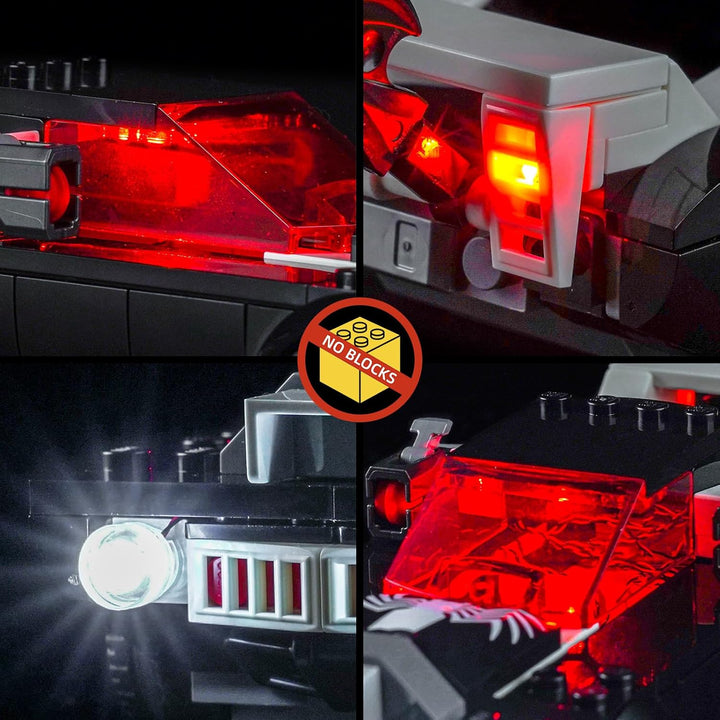 Led Licht Set Kompatibel mit Lego 76309 Venom Muscle Car (Kein Modell), Dekorationsbeleuchtungsset C