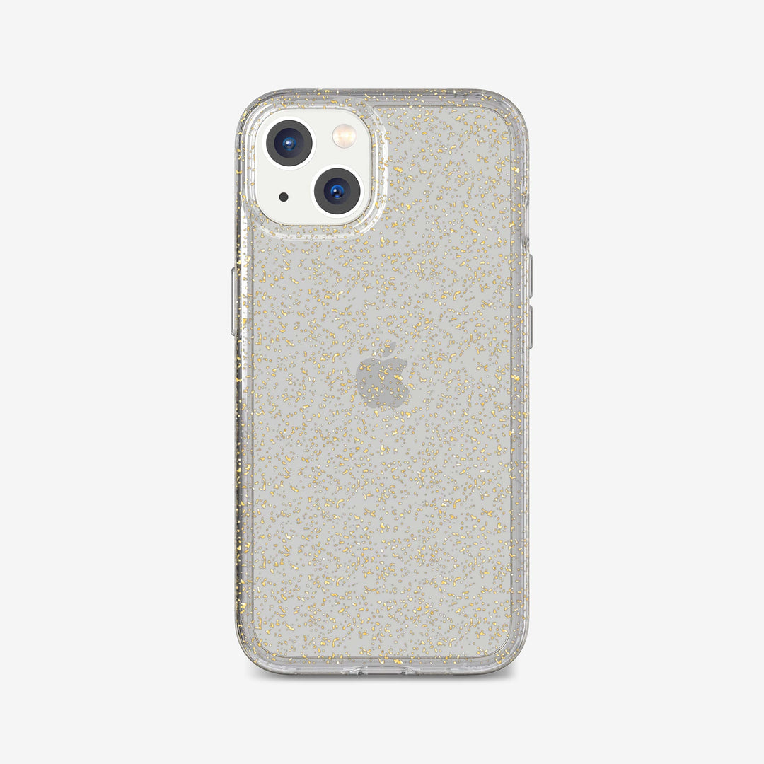 tech21 Evo Sparkle Schutzhülle für iPhone 13 – Schimmernde Schutzhülle mit 3,66 m langem Fallschutz