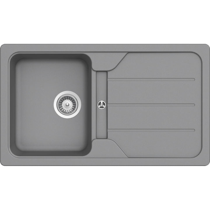 SCHOCK Küchenspüle 86 x 50 cm Formhaus D-100 Croma - CRISTALITE Granitspüle ab 45 cm Unterschrank-Br