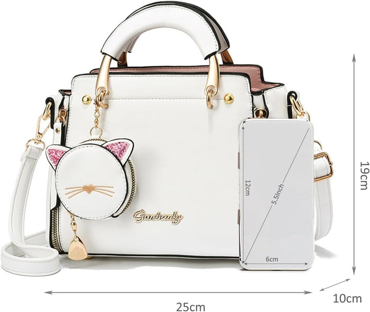 NICOLE & DORIS Frauen Umhängetasche Klein Tasche Mode Handtaschen Damen Kuriertaschen Handytasche Mä