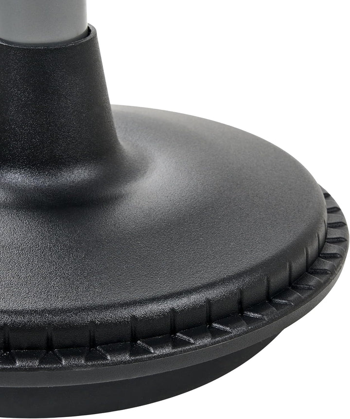 Ergonomischer Wackelhocker Stoff schwarz drehbar höhenverstellbar Estell
