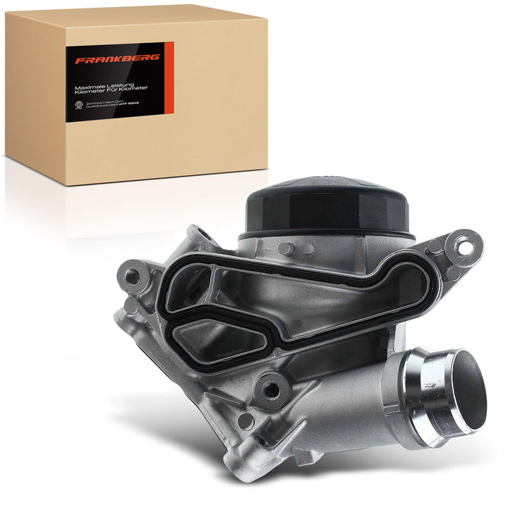 Frankberg Ölfiltergehäuse ohne Ölkühler für 1er 2er 3er 4er 5er 6er 7er X1 X3 X4 X5 X6 Z4 2004-Heute